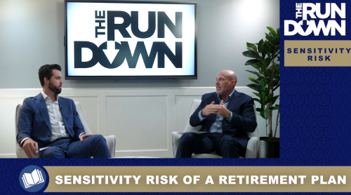 Sensitivity Risk of a Retirement Plan