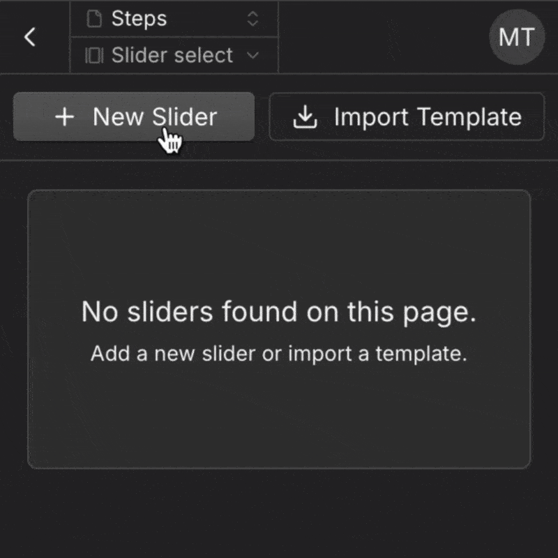 Create webflow slider with one click in zeltac slider