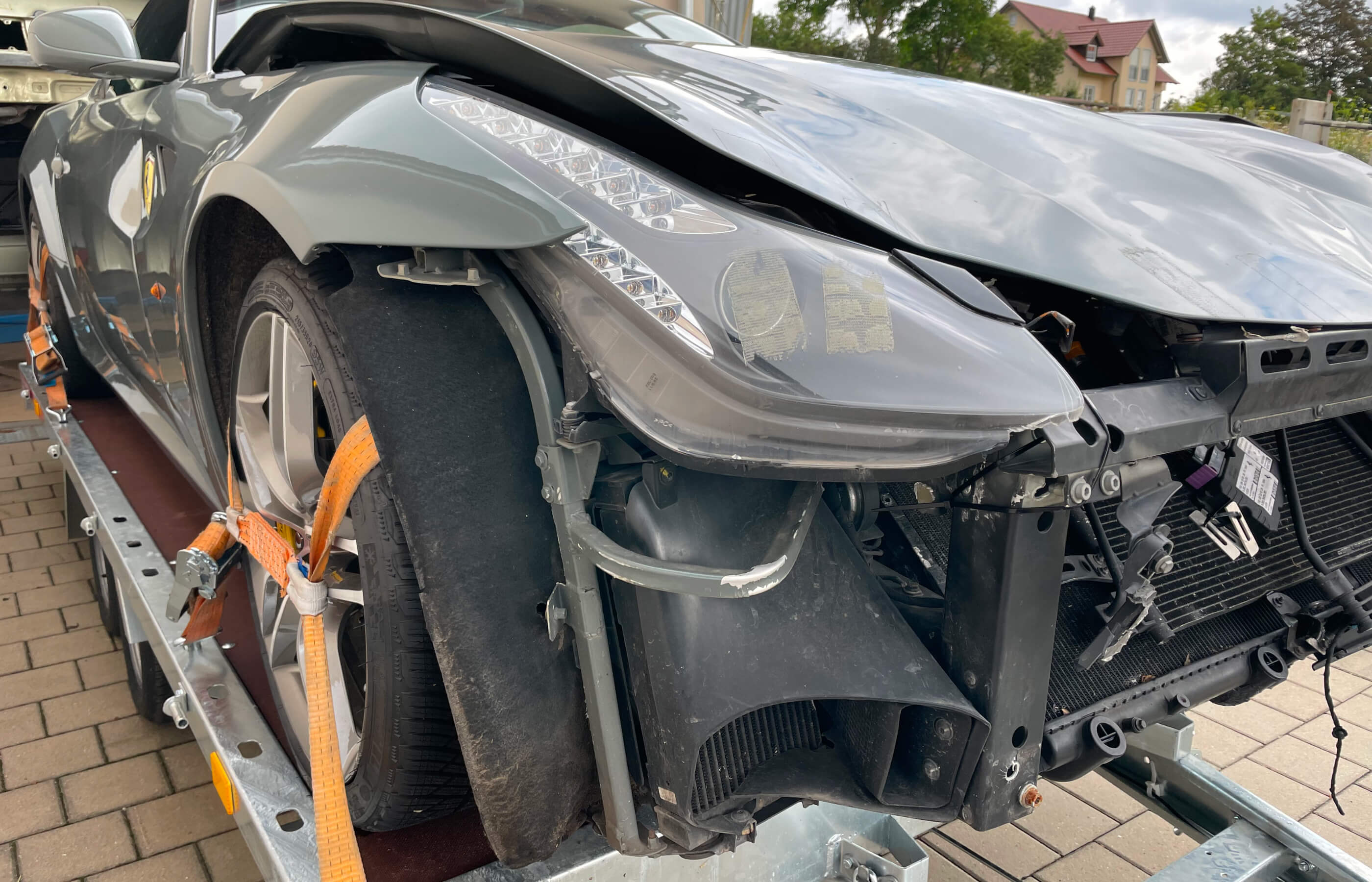 Ferrari Unfall Totalschaden