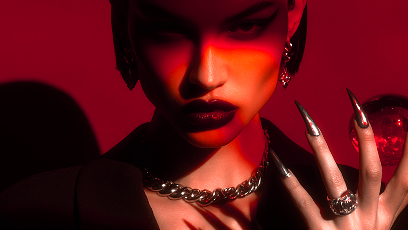 Grön Vogue Vampire Cropped