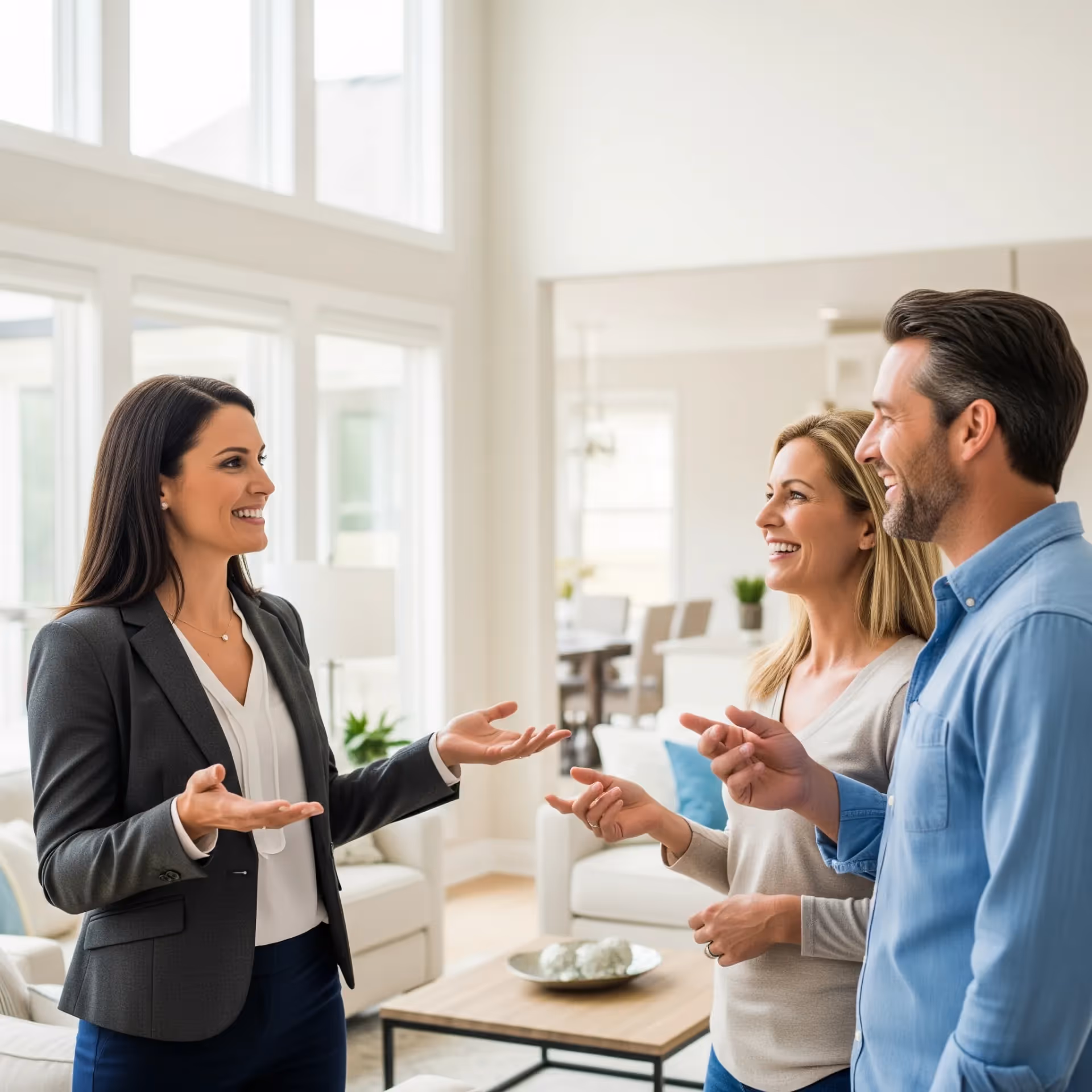 Une course immobilière qui parle à un jeune couple