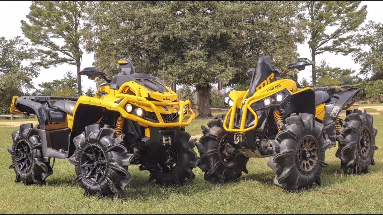 comparatif outlander renegade canam