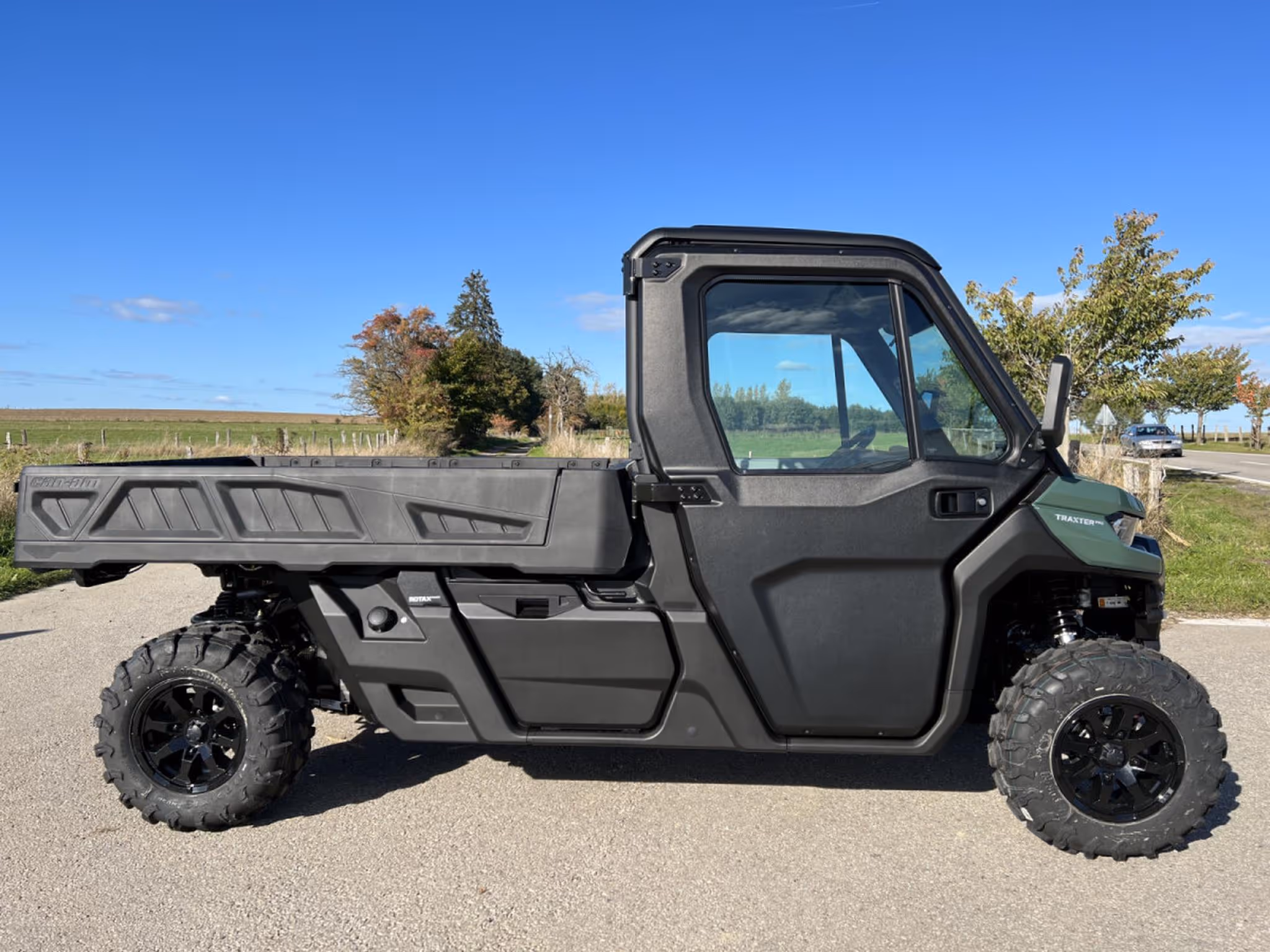 homologation route du traxter de canam