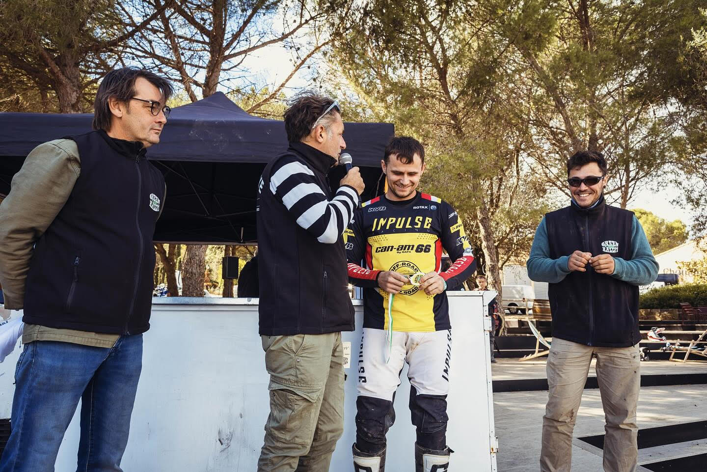 finisher louis de can-am au green rally 2025