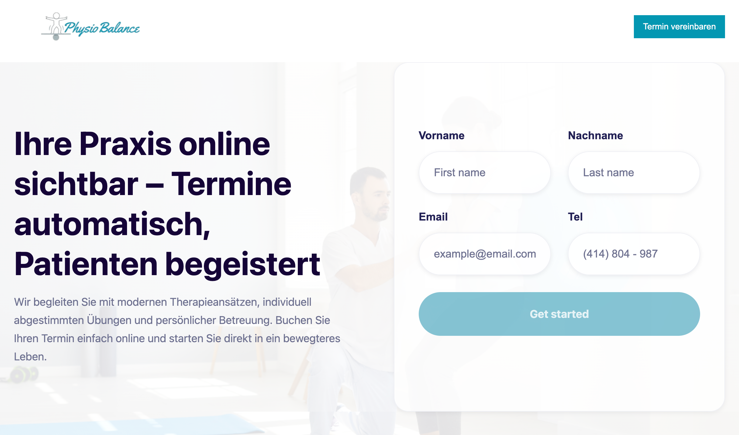 Webdesign Ansbach demo site