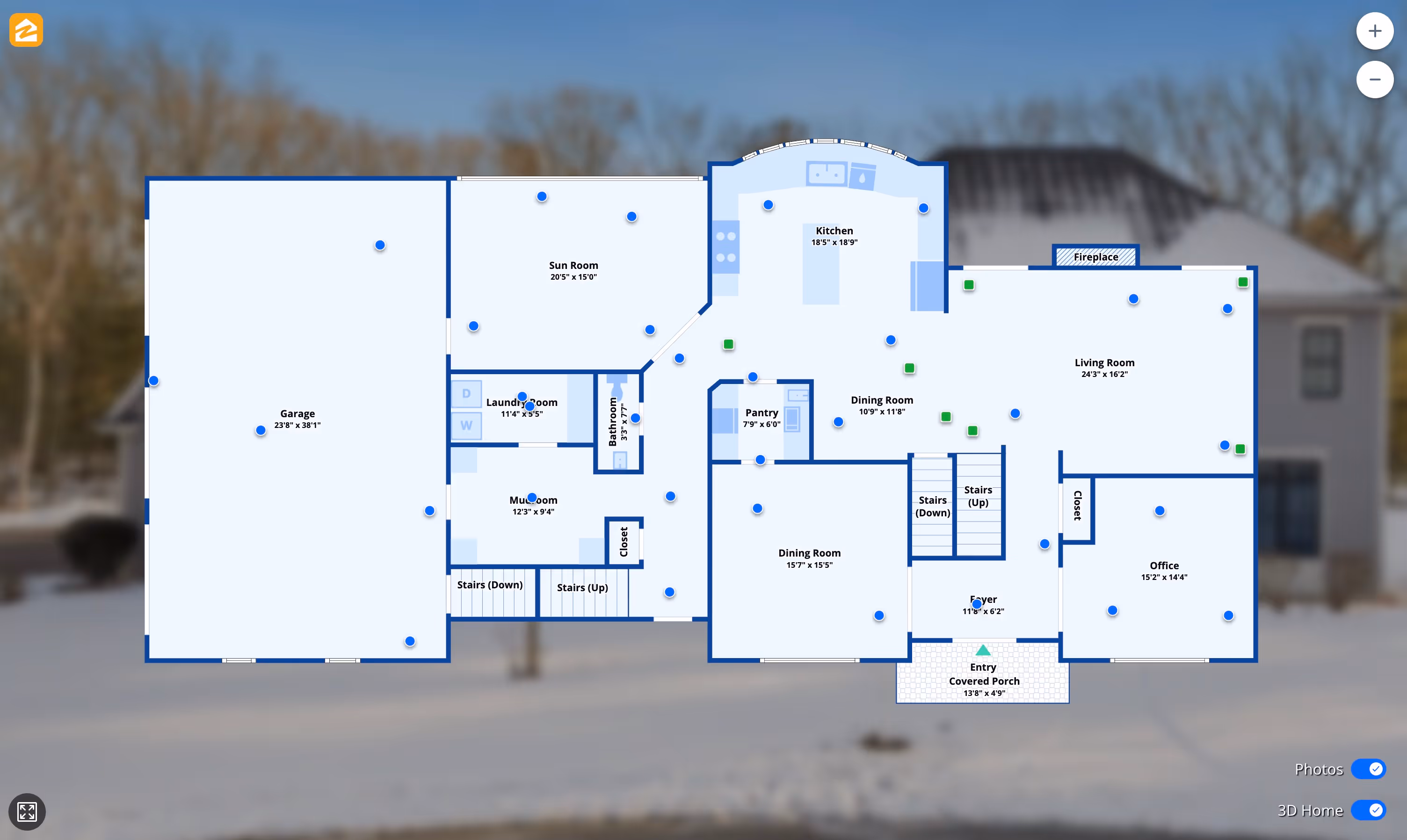 Detailed floor plan of 9 Coach Rd Plainville MA showing full home layout.