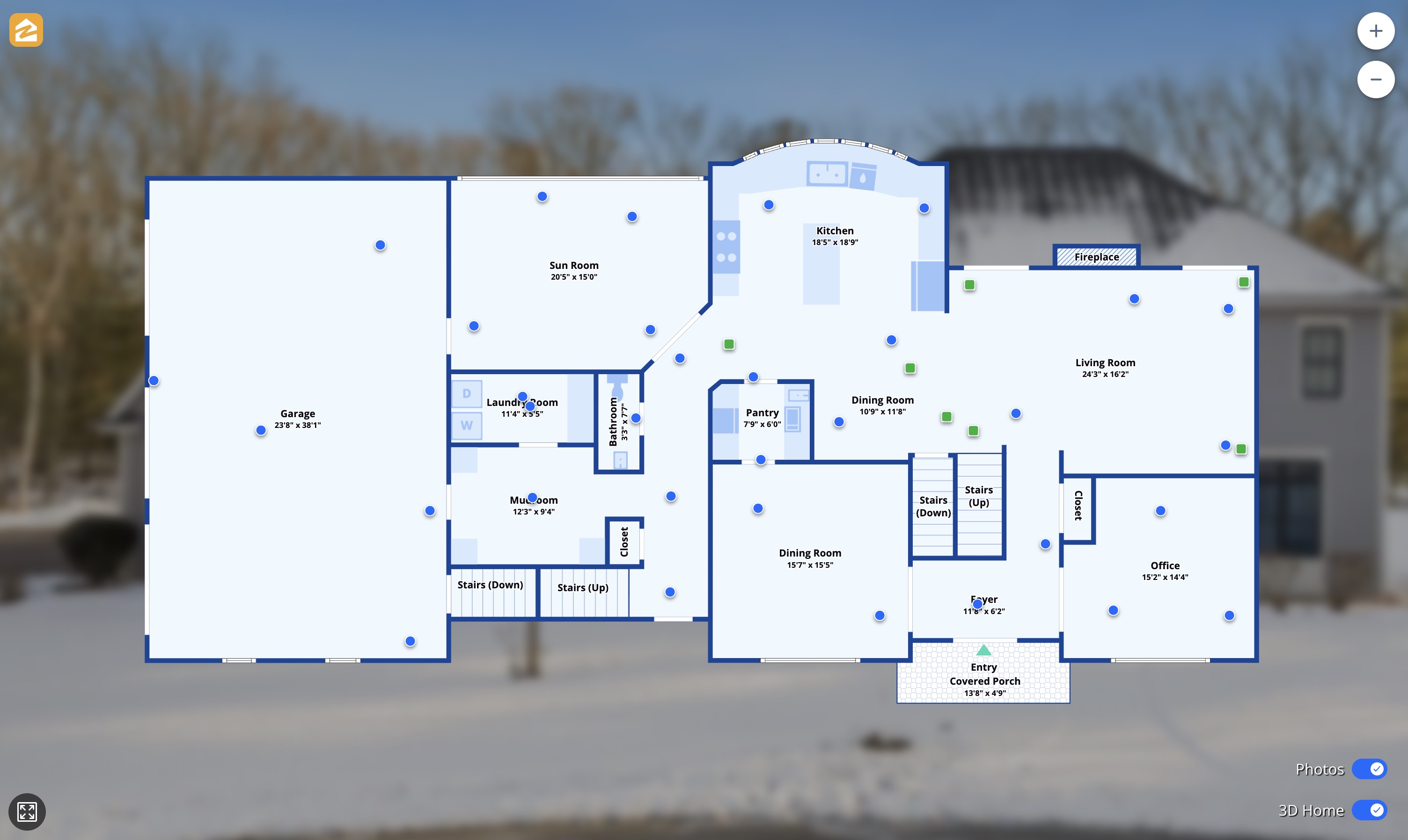 Detailed floor plan of 9 Coach Rd Plainville MA showing full home layout.