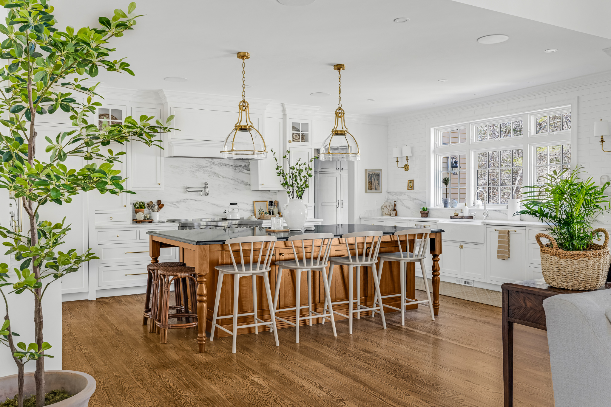 Interior & Builder Photography in Greater Boston | Custom Kitchen Project