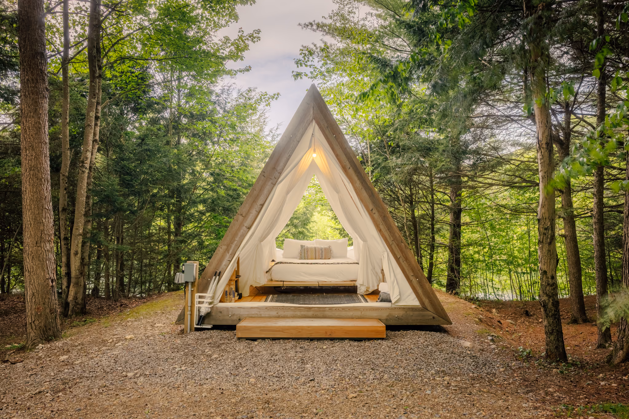 Hospitality Photography | Lumen Nature Retreat, White Mountains NH