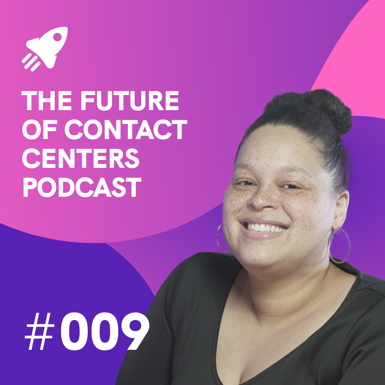 Future of Contact Centers podcast cover, episode #009: Improving Your Contact Center Customer Journey
