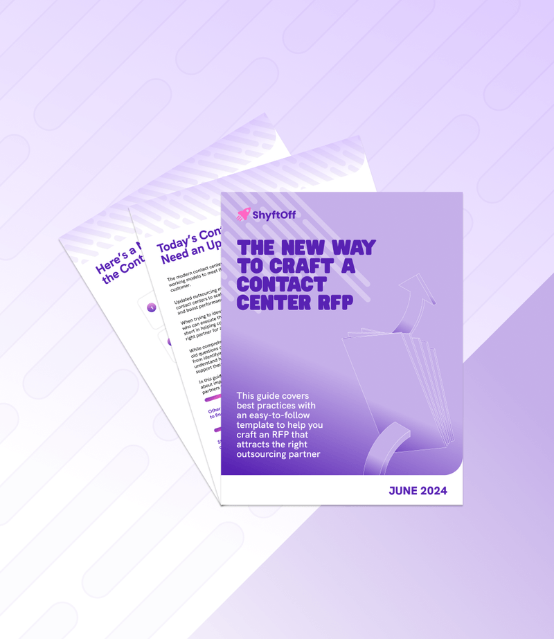 2024 Contact Center RFP Template cover