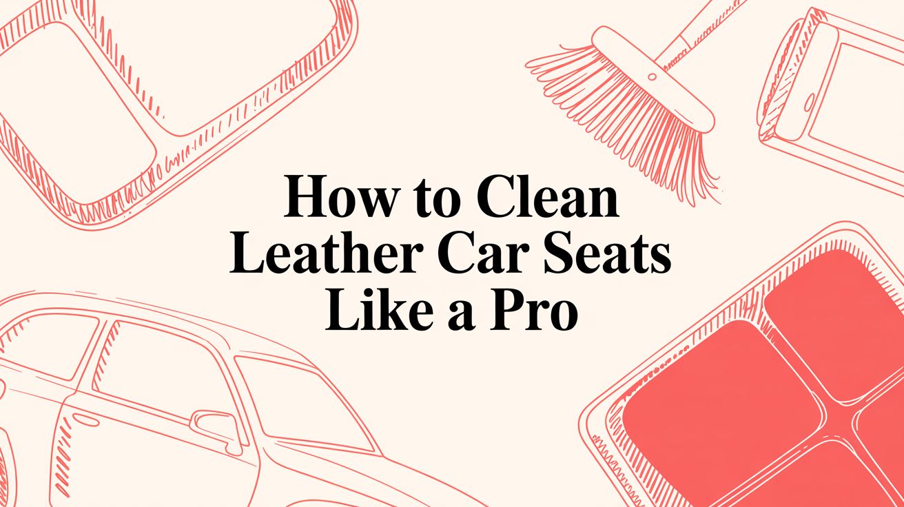 How to Clean Leather Car Seats Like a Pro - The Mobile Buff