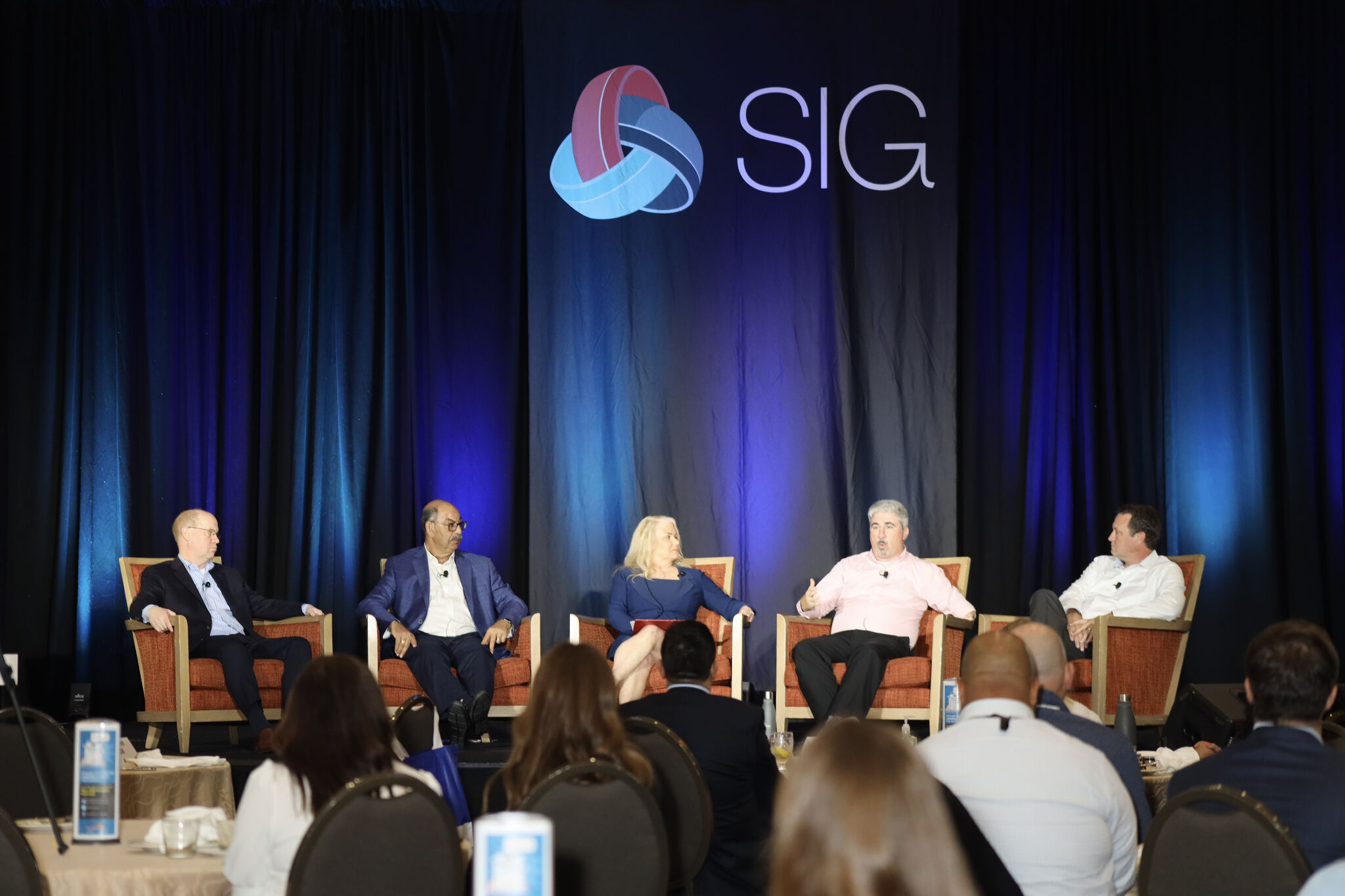 keynote discussion at SIG event