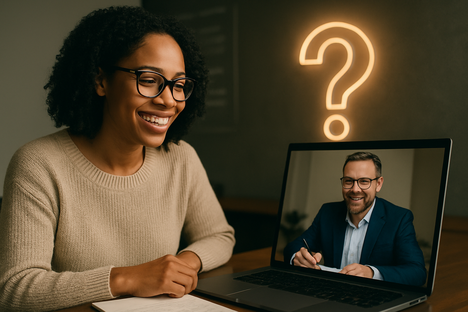 Advisor and client connecting over video call, symbolizing Generational Growth’s first step: uncovering your ‘why’ to align wealth with purpose