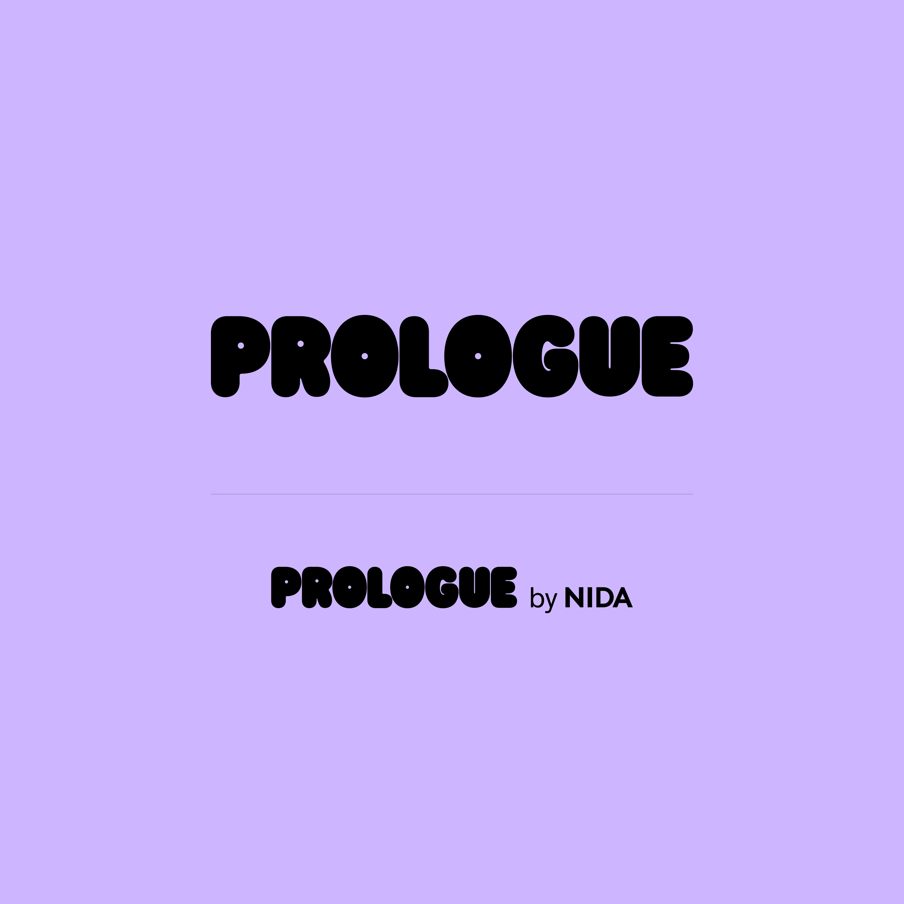 Prologue by NIDA identity