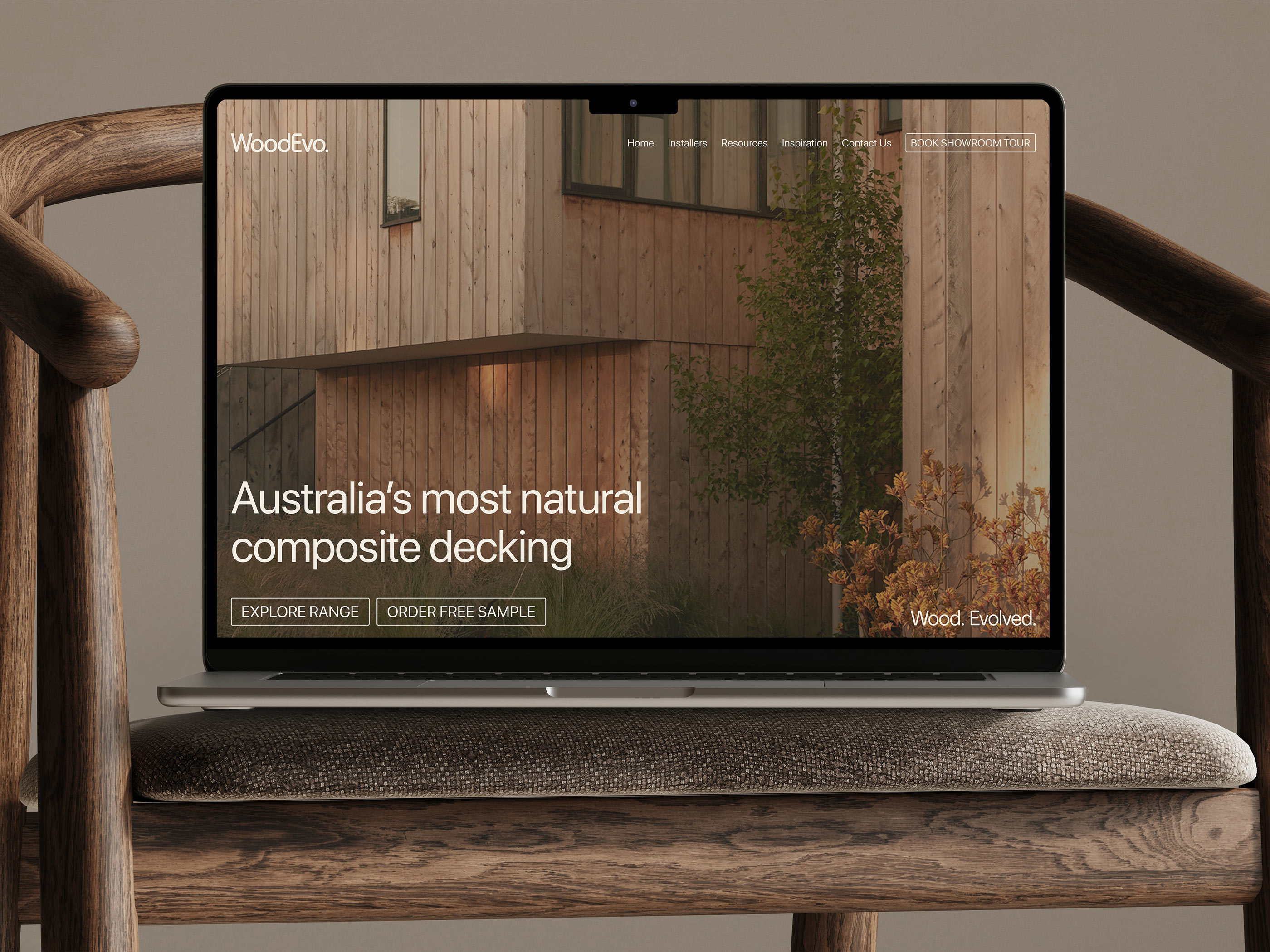 WoodEvo website