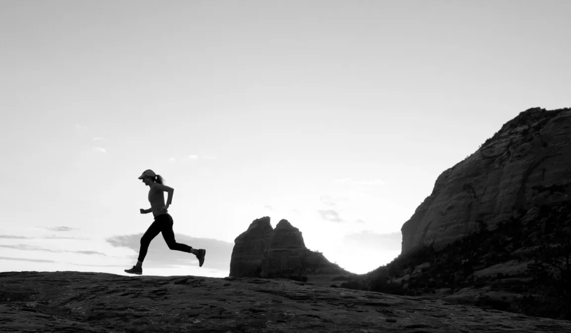Black and white jogger, Illumio Environmental Separation