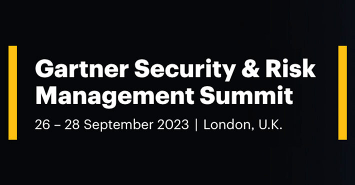 Gartner Security & Risk Management Summit 2023 in London
