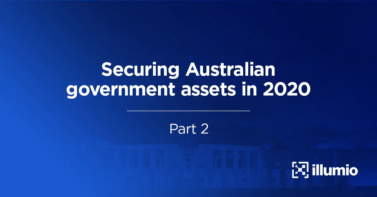 Securing Australian Government Assets in 2020: Part 2