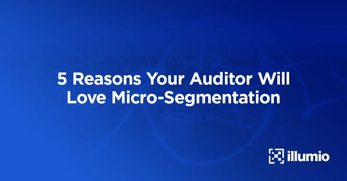 5 Reasons Your Auditor Will Love Microsegmentation