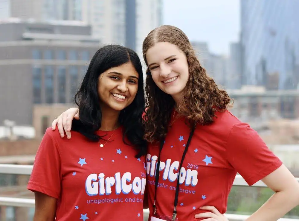 Kyla Guru and attendee at GirlCon