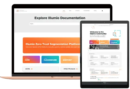 Illumio's updated community and technical documentation portals