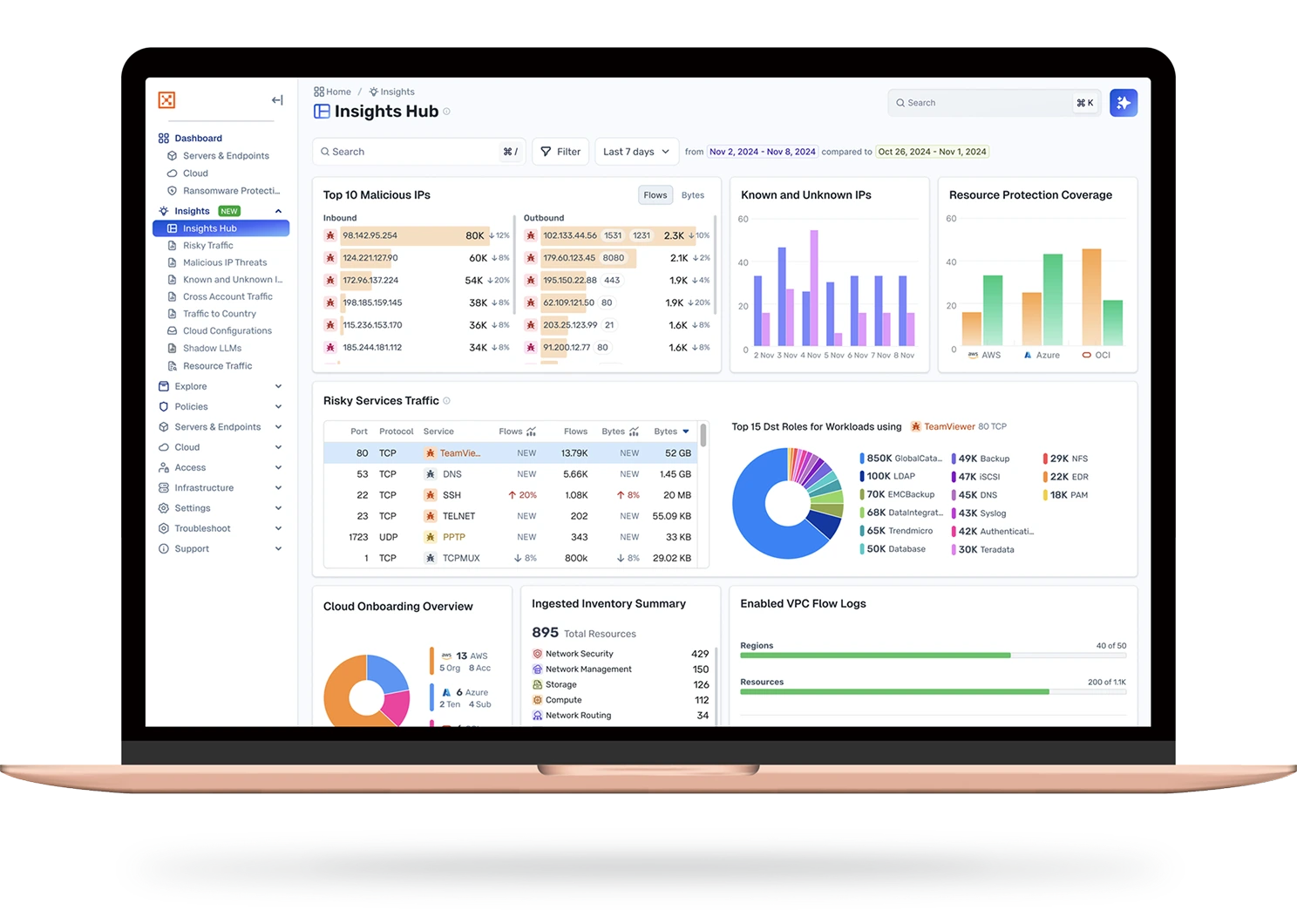 A screenshot of Illumio Insights