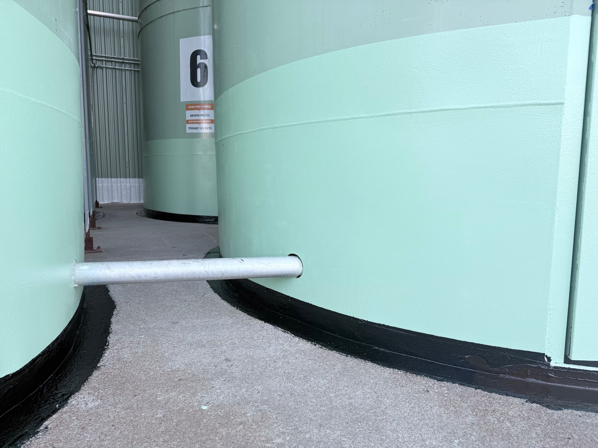 Selection of high-performance industrial floor and wall coatings, including epoxy, MMA and Urethane concrete for facility protection in SW Ontario.