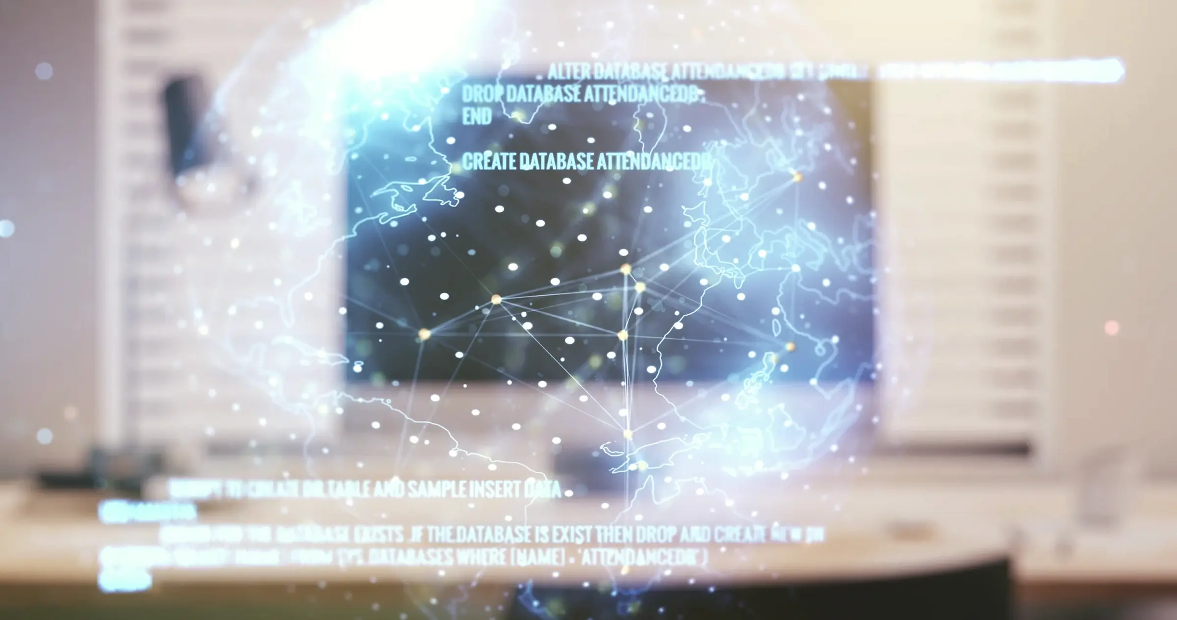 a close up of a screen