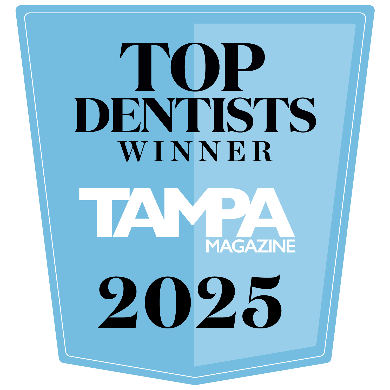 2025 Top Dentist Badge Winner