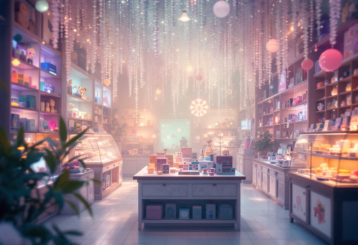 [background image] retail environment (for a toys & game store)
