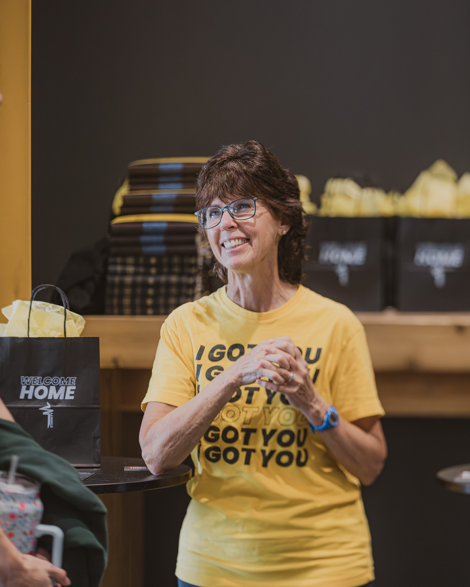 Serving on the Gotcha Crew allows you to use your dazzling personality to welcome church guests with a smile, be an attentive guide, and assist anyone who needs a helping hand. You are the first impression of Eternity Church! Our goal is to make sure people feel seen, valued, and honored. Other ministry duties of the team are to take up the tithes and offering, usher people to their seats, and ensure the service runs smoothly. We take the phrase, “I Gotcha” to a whole new level, so think of yourself as a professional host!