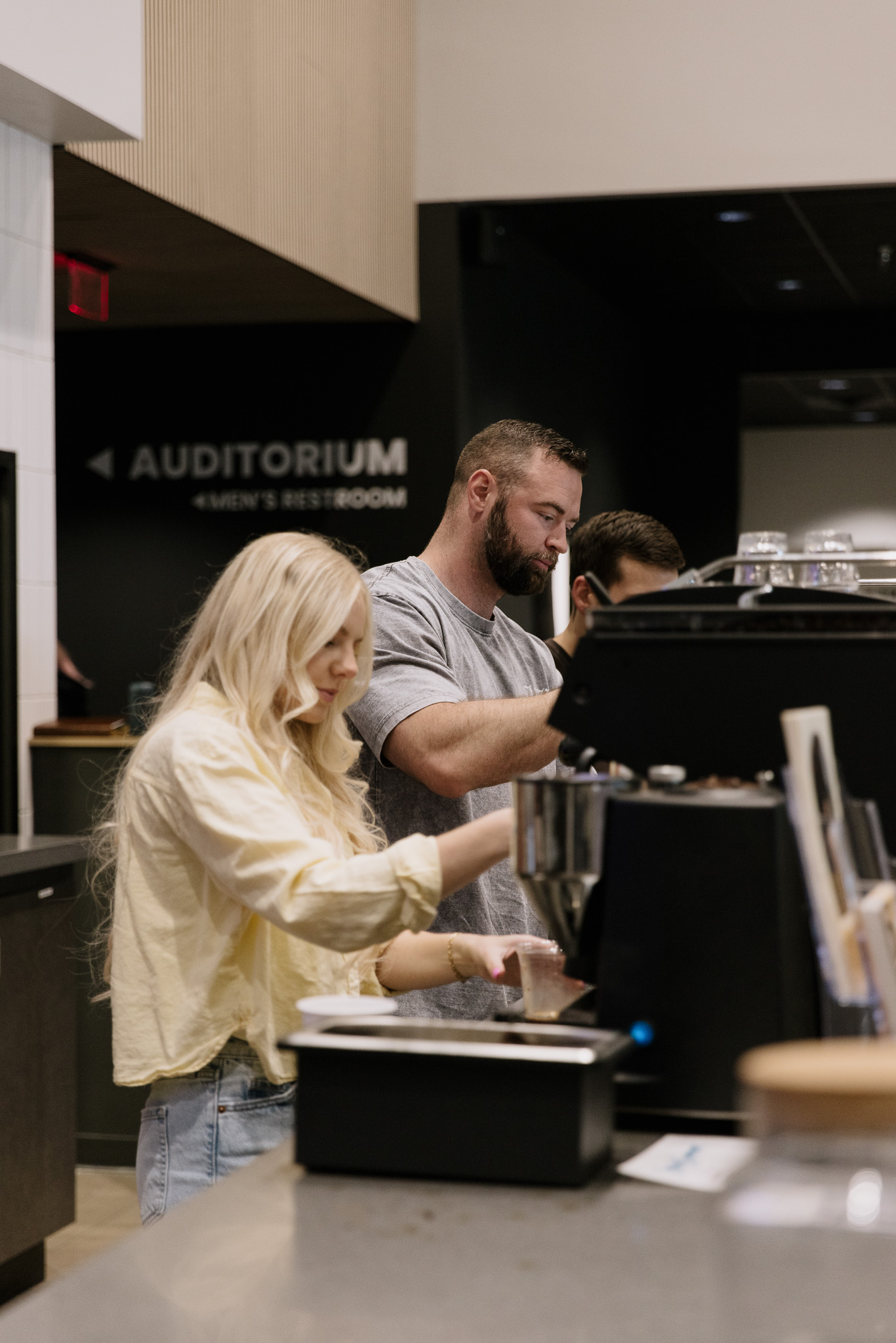 The Café is a place to connect before and after services, meet new people, and catch up with friends. More than just coffee, it’s a space that helps our church feel like family. Lattes and cold brew are served every service, along with seasonal drinks.