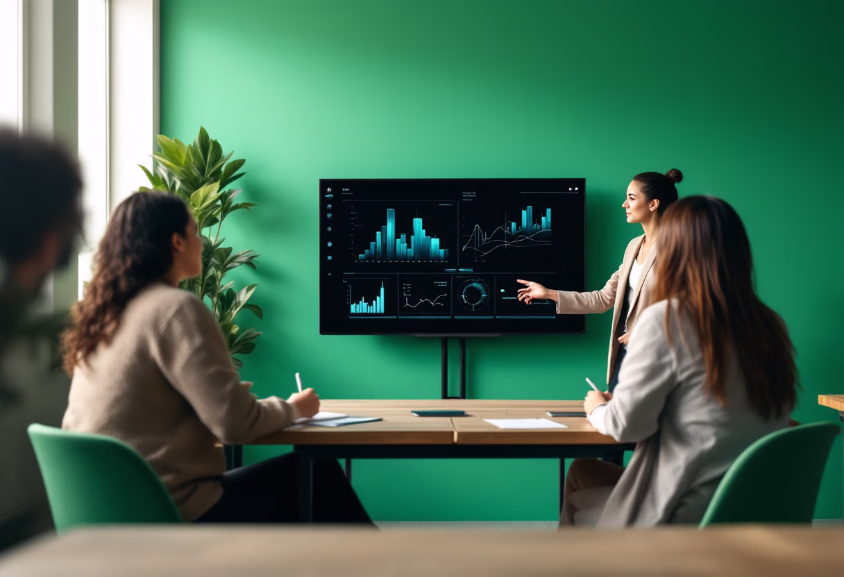 image of a classroom lecture on ai
