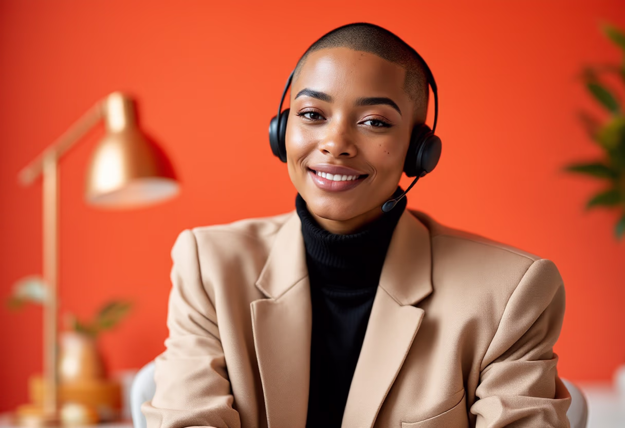 image of customer support representative