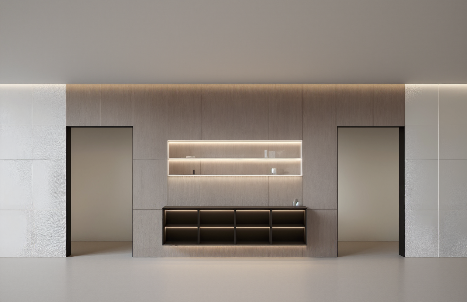 BAODAO wall panel systems with wood and composite materials for modern interiors