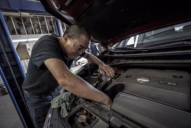 Reparatur eines Fahrzeuges mit geringem Restwert