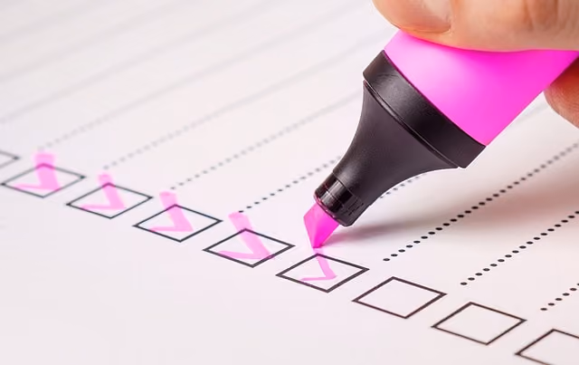 Checkliste