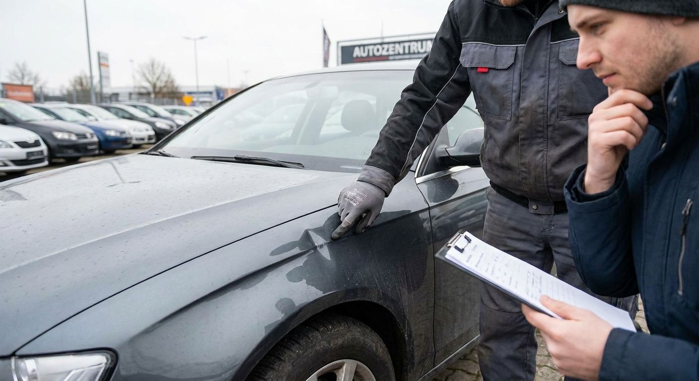 Gebrauchtwagen mit Vorschaden kaufen: Worauf Käufer achten