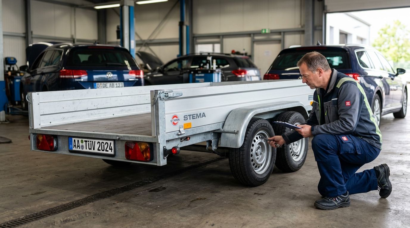 TÜV für Anhänger über 750 kg: Zusatzanforderungen erklärt