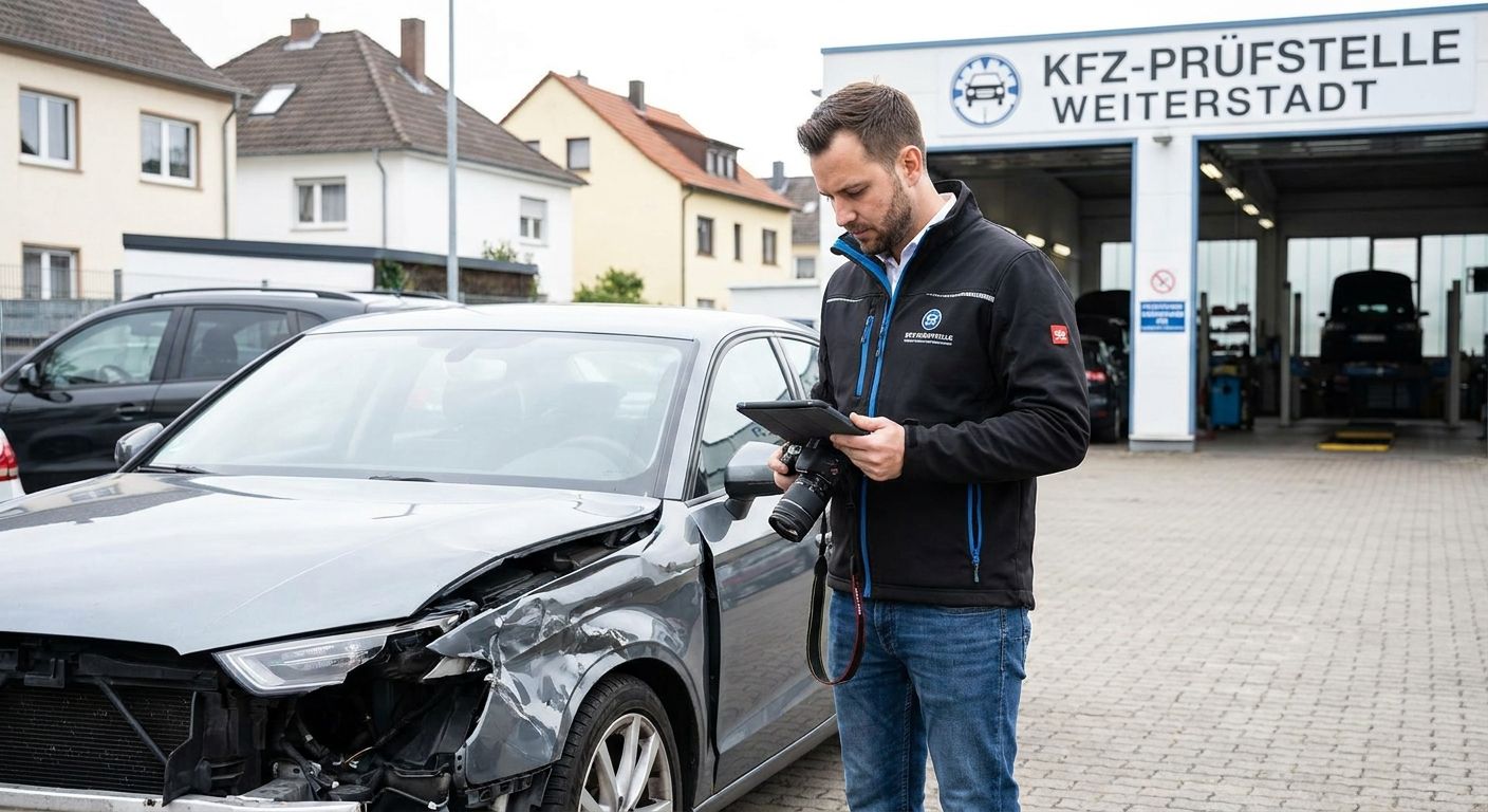 KFZ-Gutachter für Unfallschäden in Weiterstadt