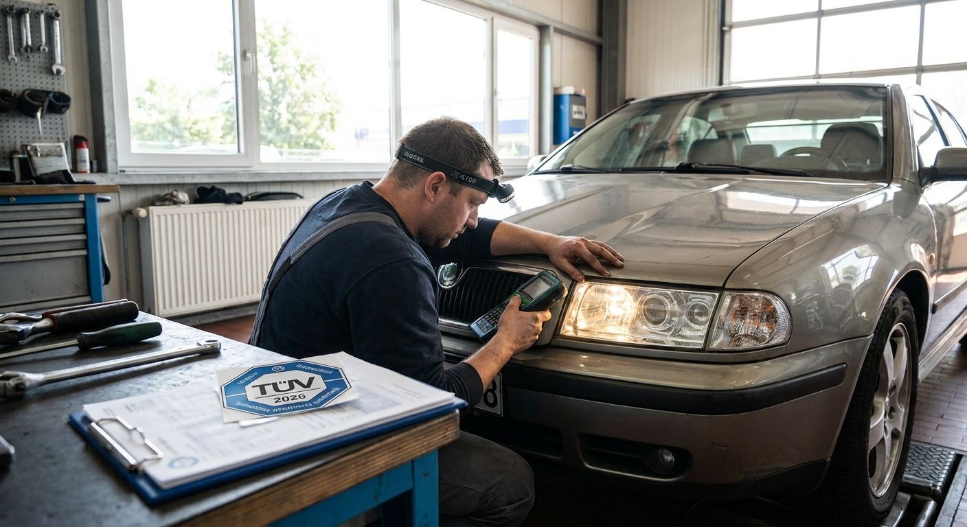 Beleuchtung und TÜV: Häufige Mängel bei der Lichtprüfung