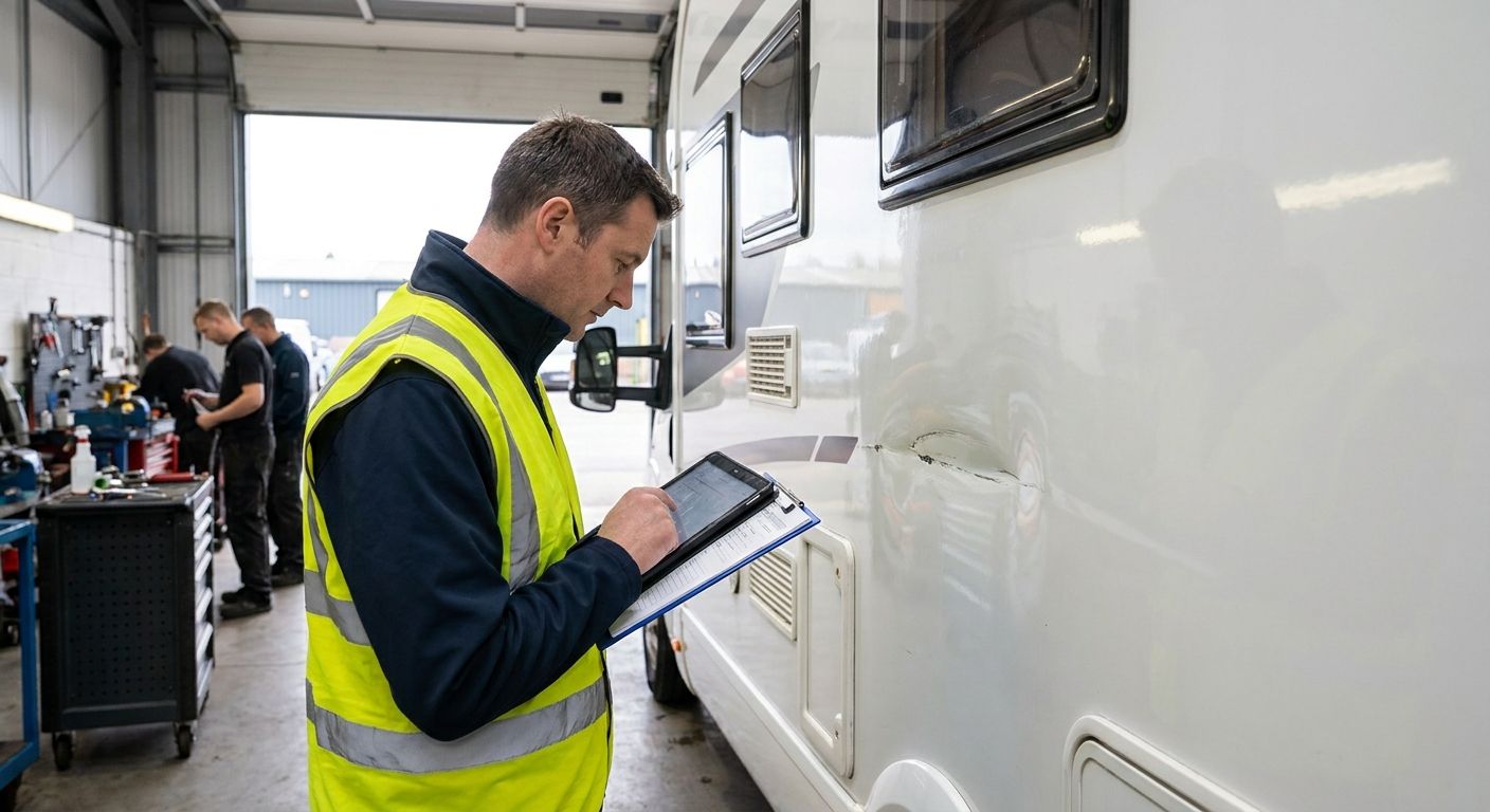 Wohnmobil-Unfallschaden: Gutachten und Wertminderung erklärt