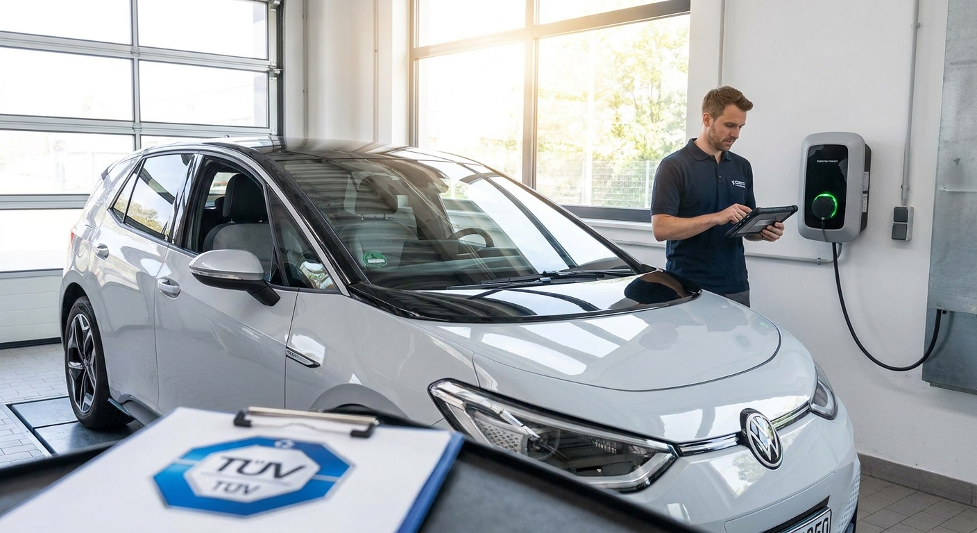 TÜV-Kosten für E-Autos: Was ändert sich bei der HU?