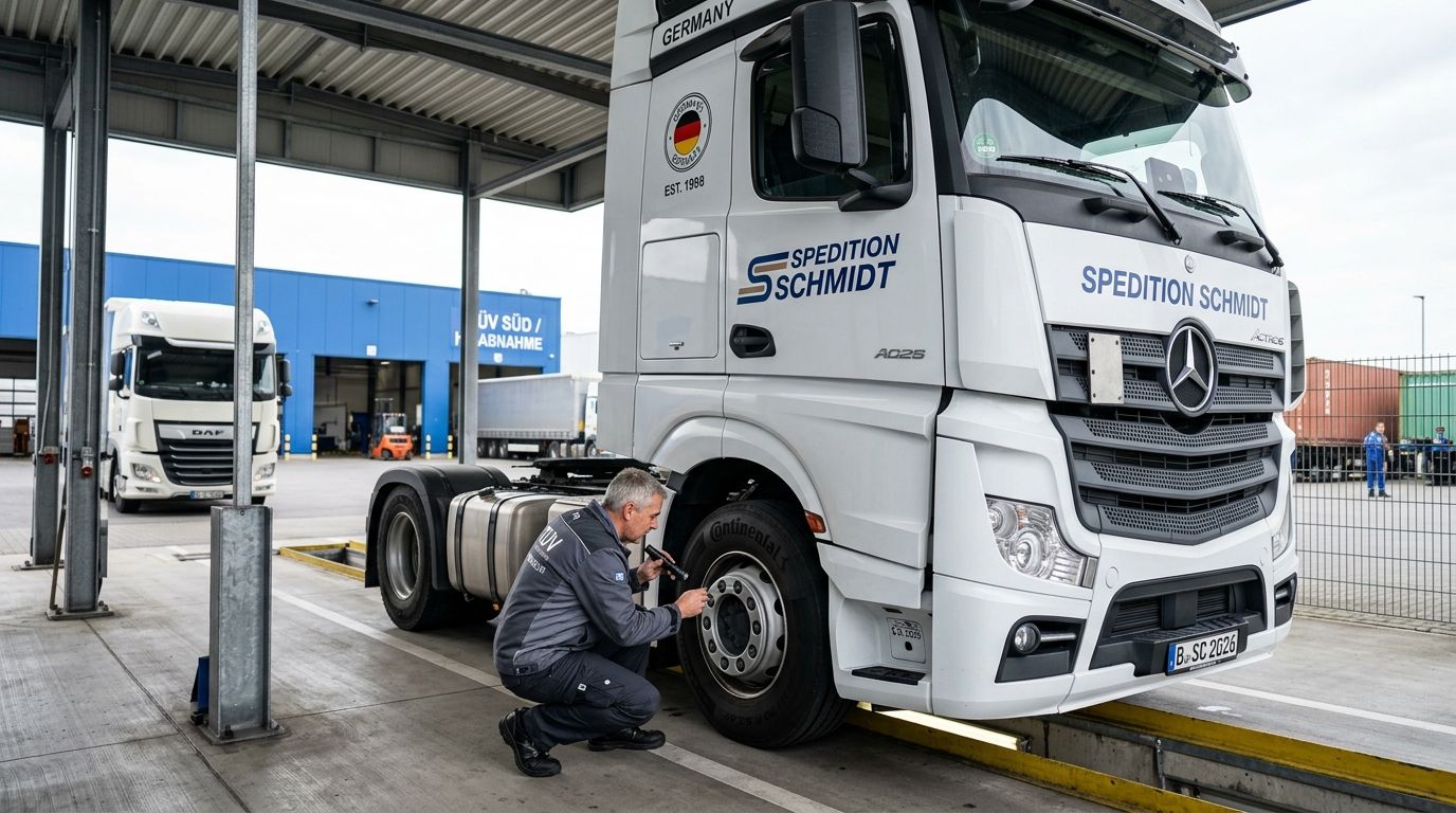 TÜV und HU für Speditionen: der komplette Leitfaden 2026