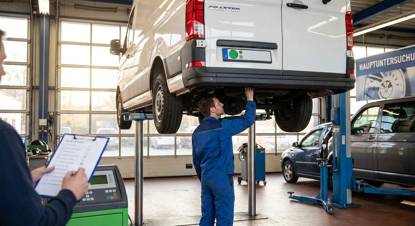 TÜV für Transporter: Fristen und Kosten bis 3,5 Tonnen