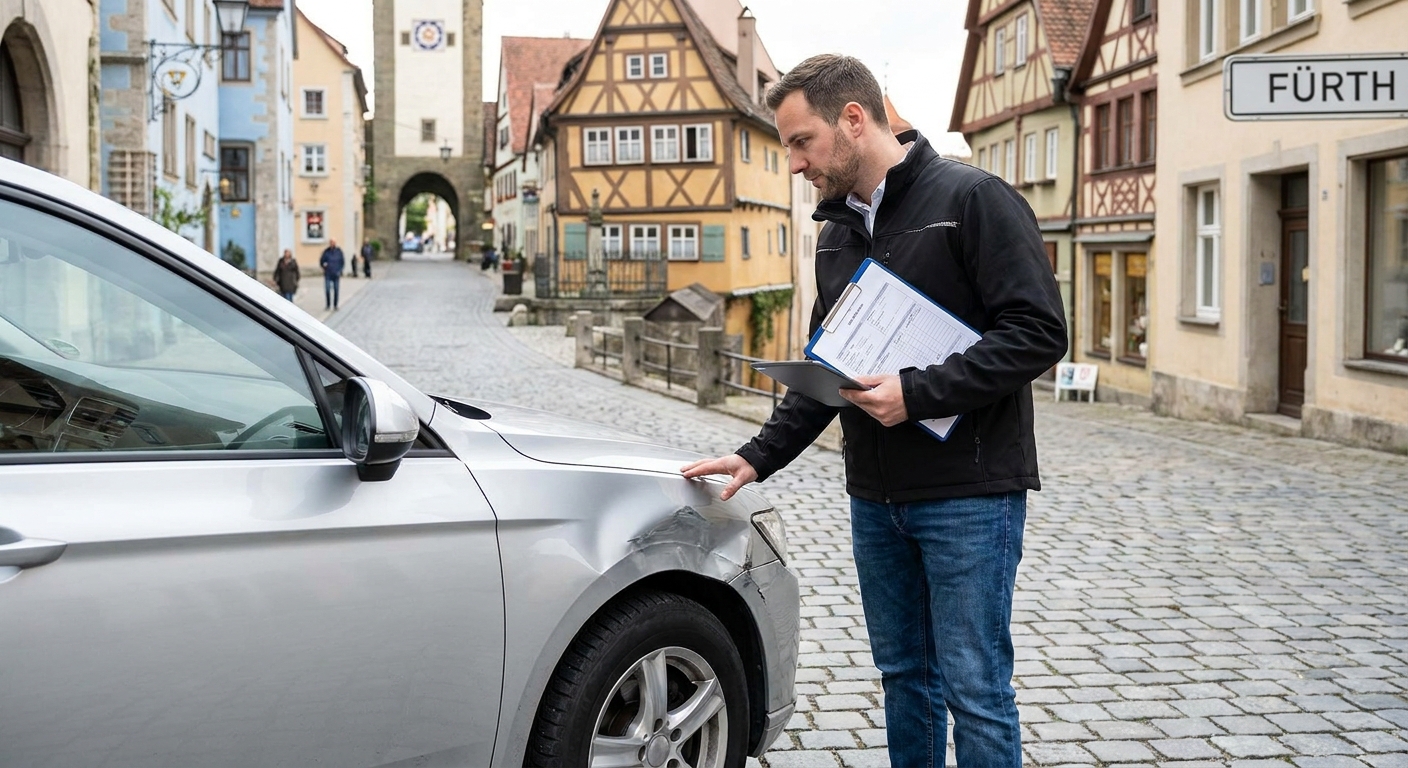 KFZ-Gutachter für Unfallschäden in Fürth