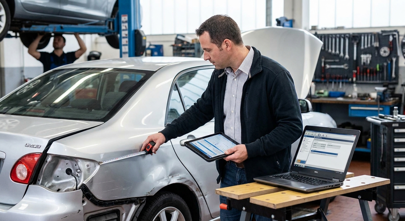 Kfz-Sachverständiger für Autowerkstätten: Schadenskalkulation