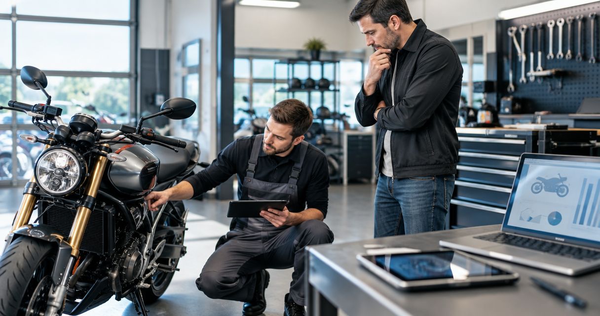 Kfz-Gutachten für Motorradhändler: der komplette Leitfaden 2026