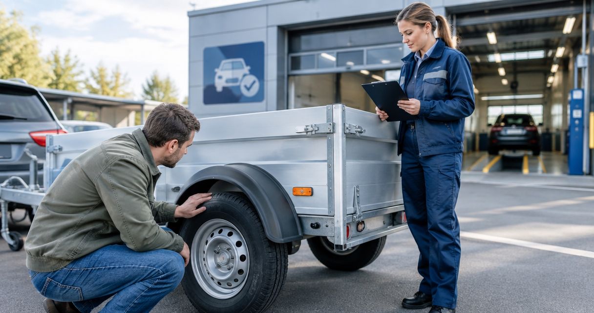 Muss ein Anhänger unter 750 kg auch zum TÜV?